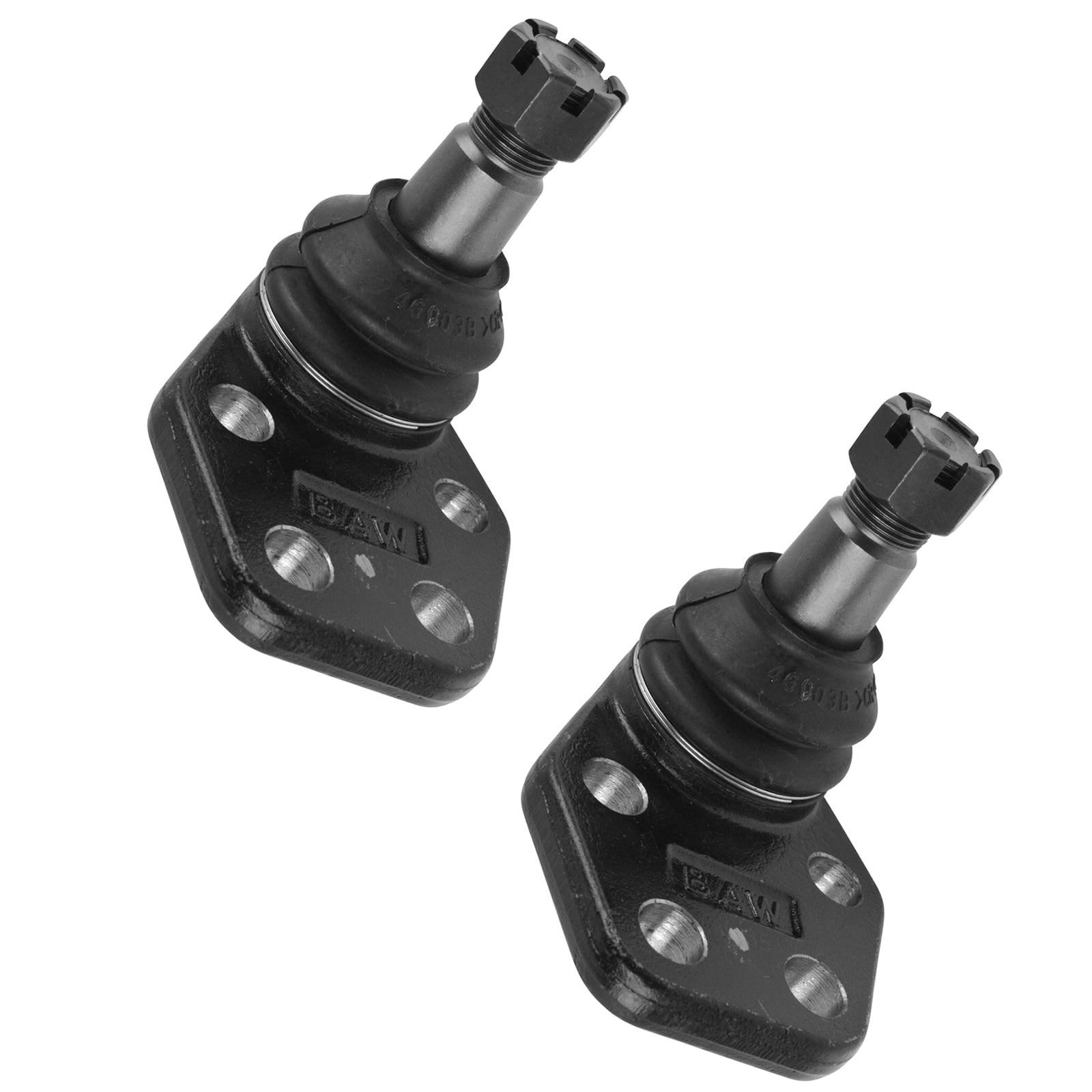 TRQ Ball Joint Balljoint Bolt On OE Style Front Lower Pair for Ram Pickup 2WD PSA63093