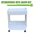 thumbnail image 1 of INTBUYING Hydroponic Site Grow Kit Three-Dimensional Square 24 Plant Site Garden Plant Growing System with Water Pump, 1 of 5