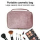 thumbnail image 4 of Bolsa de maquillaje, organizador de maquillaje de viaje, bolsas para brochas de maquillaje, color rosa, 4 of 6