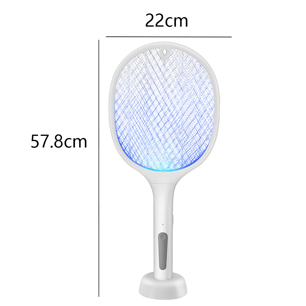 Electric Fly Swatter Racket Fly Zapper - Powerful 4000V Mosquito Zapper  Racket & Night Bug Zapper 2 Modes, Foldable Hanging Standing Handheld  Rechargeable Fly Killer, 3-Layer Safe for Humans Pets - Yahoo Shopping