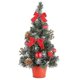 thumbnail image 3 of Mini Artificial Christmas Tree Decorations 20cm/30cm/40cm Desktop Small Trees Holiday Gifts S, 3 of 5