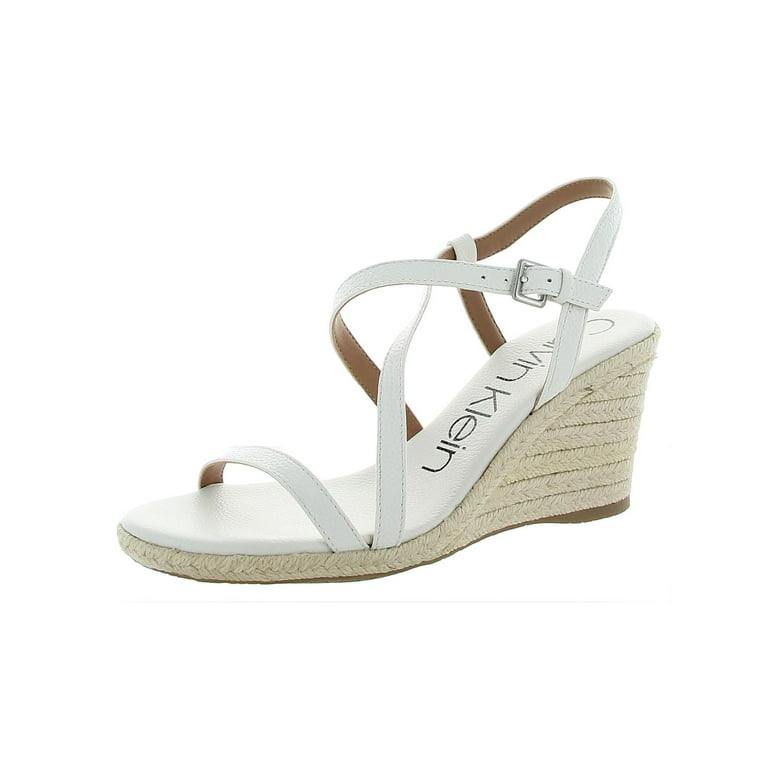 Calvin klein women's sales bellemine wedge sandals