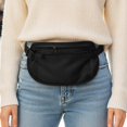 thumbnail image 4 of allydrew Slim Fanny Pack, Hidden Money Belt, Secure Travel Pouch Protects Cash, Cards, Passport, Travel Documents, and Smartphone, Black, 4 of 5