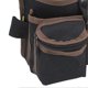 thumbnail image 2 of Oxford Cloth Tool Waist Bag Multifunctional Multi Pockets with Belt Tool Storage Organizer Black and Brown, 2 of 3