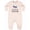 Natural Heather, variant on Elephant My Great Aunt Loves Me Baby Fleece Romper