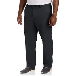 haggar mynx pleated no iron dress pants Haggar mens Mynx Gabardine Hidden Expandable Waistband Classic Fit Front Pleated Dress Pant