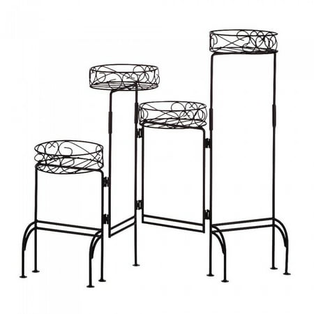 - FOUR-TIER PLANT STAND SCREEN