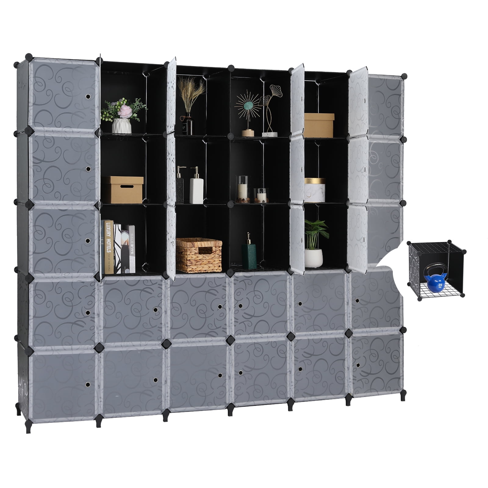 VINGLI Cube Storage Organizer Closet Bookshelves, Bookcase DIY