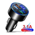 thumbnail image 4 of Cargador USB para coche dispositivo de carga rápida de 2 4 puertos, 4 of 9
