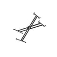 thumbnail image 1 of Guardoinrt x Shaped Keyboard Stand Universal Portable Stand Digital Iron Piano for Stage, 1 of 6