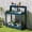 Blue, variant on Howcool HDPE Outdoor Potting Bench with Storage & Hooks, 3-Tier Heavy-Duty Garden Workstation Table, All-Weather Potting Table for Patio & Backyard, Blue