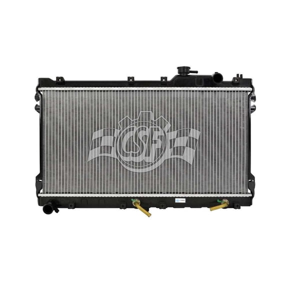 CSF 2807 1 Row Plastic Tank Aluminum Core Radiator
