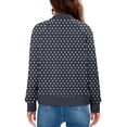 thumbnail image 2 of ZUKMRJPC Womens Bomber Jacket Full Zip Up Fashion Print Casual Cropped Jackets Lightweight Trendy Outerwear Coat with Pockets, 2 of 5