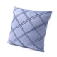 thumbnail image 1 of Funda de cojín con borde plateado, almohada de viaje para oficina en casa, funda de cojín cuadrada, 1 of 6