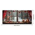 thumbnail image 3 of Dsscvnef Holiday Cheer Garage Festive Christmas Banner With Bright Colors Festive Design for Auto Enthusiasts Home Garages Easy Hanging Durable Material Wall Flag Pole Garden Flag Holders for outside, 3 of 4