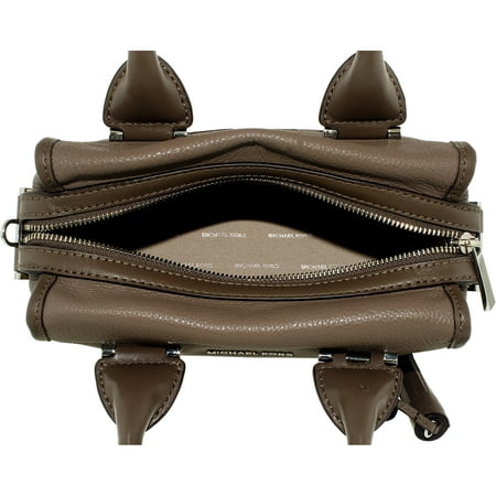 Michael Kors Women&#39;s Small Geneva Leather Satchel Leather Top-Handle Bag - Cinder | Walmart Canada
