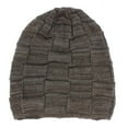 thumbnail image 3 of Fleece Lining Knitted Hat Winter Geometric Patterns Beanie Adult Unisex Winter Beanie Hat with Fleece Lining Geometric Design, 3 of 5