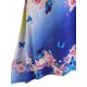 thumbnail image 3 of Vestido Alto bajo de Color Degradado con Estampado Floral de Talla Extra Rosegal  Vestidos Estampados Tallas Grandes, 3 of 5