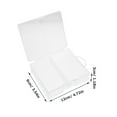 thumbnail image 2 of LIFKOME Batteries Case Battery Case Transparent Plastic Storage Organizer 1Pack, 2 of 8