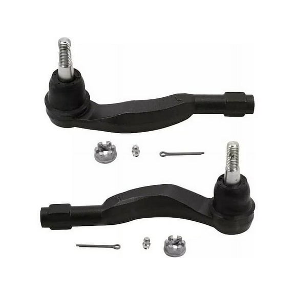 Front Outer Tie Rod Set - Compatible with 2016 - 2022 Chevy Malibu 2017 2018 2019 2020 2021