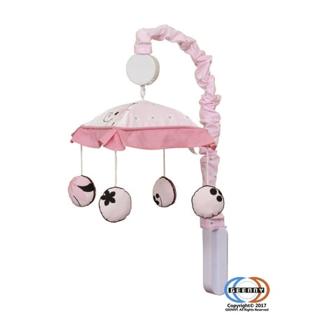 - GEENNY Musical Mobile, New Pink Butterfly