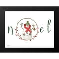 thumbnail image 2 of Finn, Livi 24x19 Black Modern Framed Museum Art Print Titled - Farmhouse Christmas Noel, 2 of 5