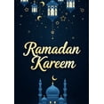 thumbnail image 5 of LUUFILx Ramadan Kareem Banner Mosque Lanterns Festive Welcome Backdrop Ramadan Mubarak Party Home Decorations Event Celebration Photography Props Background, 5 of 9