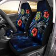 thumbnail image 1 of Tuvalu Polynesian Car Seat Covers - Blue Turtle Hibiscus, 1 of 2