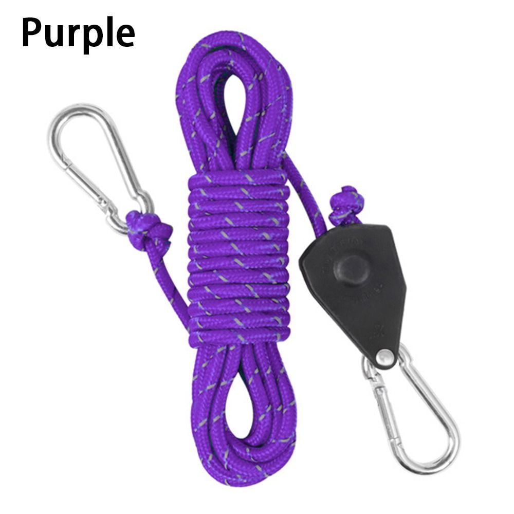 4mm 4m with Buckle Wind Rope Camping Equipment Tent Fixed Rope Lanyard