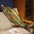 thumbnail image 6 of 4 Sizes Realistic Fish Plush Pillow Toy-Funny 3D Fish Shaped Throw Pillow for Home Sofa Bedroom Gift, 6 of 6