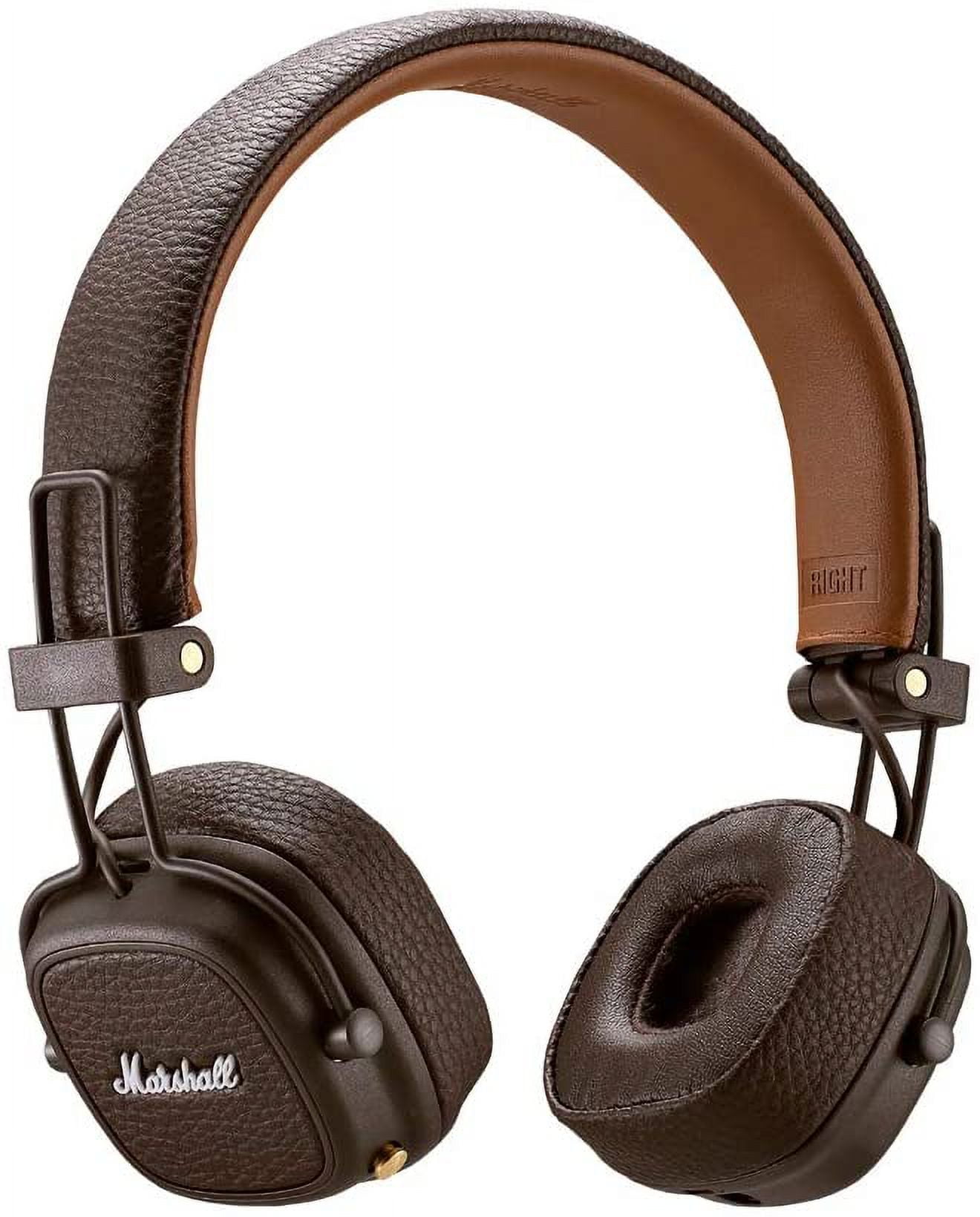 Marshall Major III Bluetooth Wireless On-Ear Headphone, Brown Marshall Major III Bluetooth Wireless On-Ear Headphone, Brown