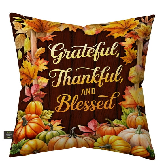 Briarwood Lane Thankful Blessings Indoor/Outdoor Pillow