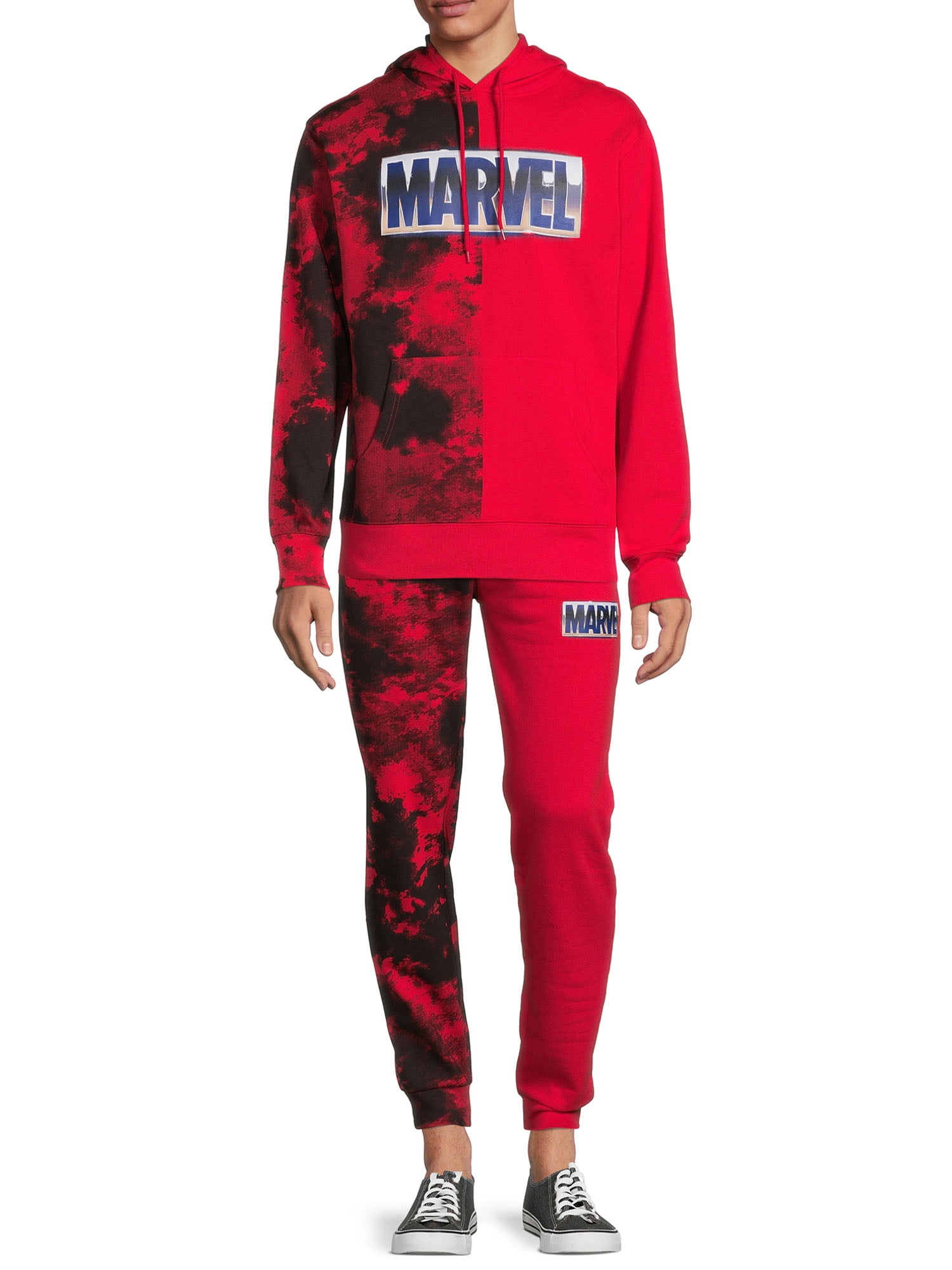 Marvel Men s Washed Graphic Jogger Pants Sizes S 3X Walmart