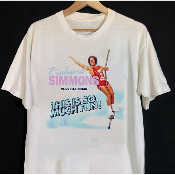 Richard Simmons This Is So Much Fun Unisex T-Shirt Cotton Full Size MC008