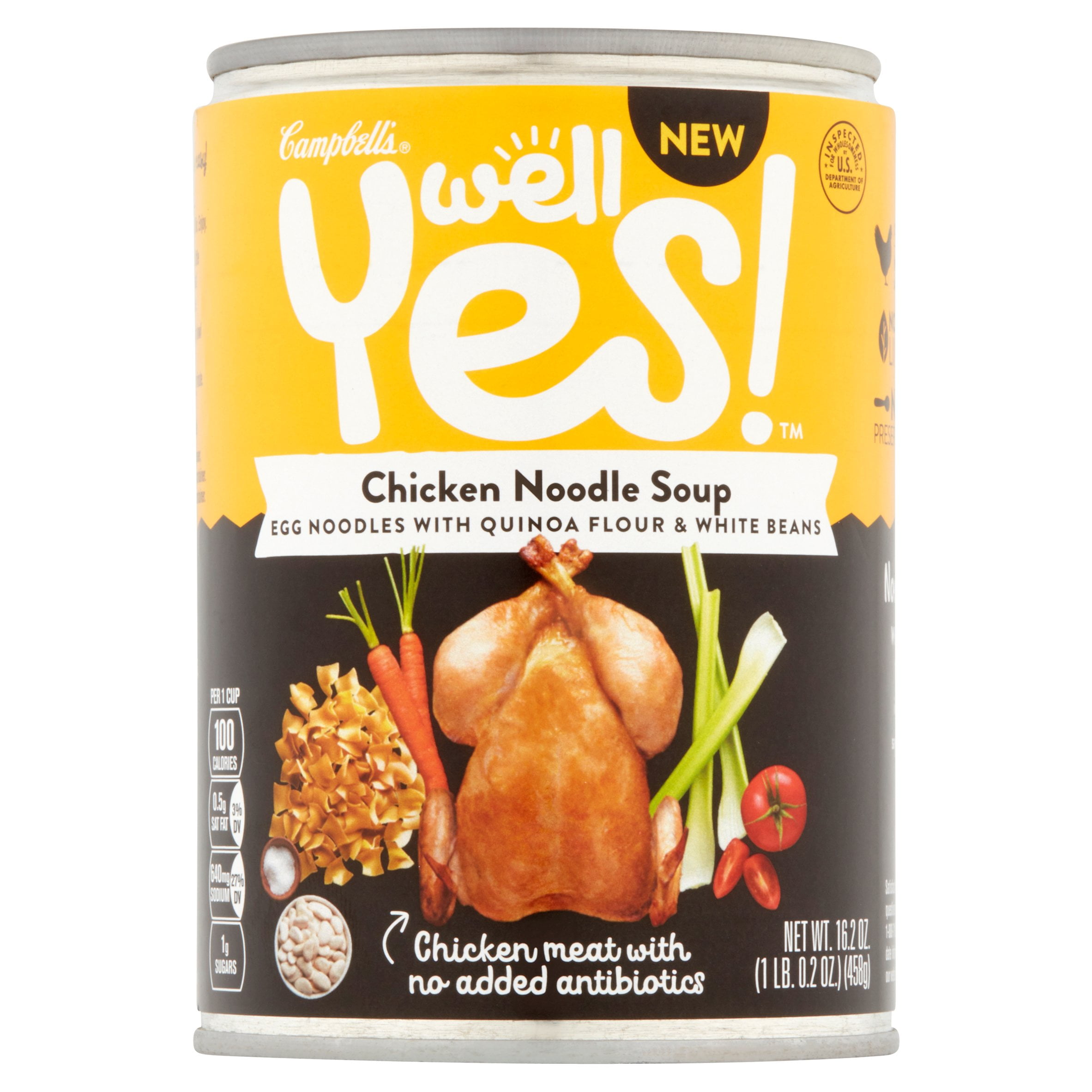Campbell's Well Yes! Chicken Noodle Soup, 16.2 oz by Campbell Soup Company