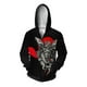 thumbnail image 5 of Sudadera con capucha informal y cómoda, sudadera con estampado de monstruo de moda, sudaderas con cremallera, ropa moderna y versátil para hombre, 5 of 5