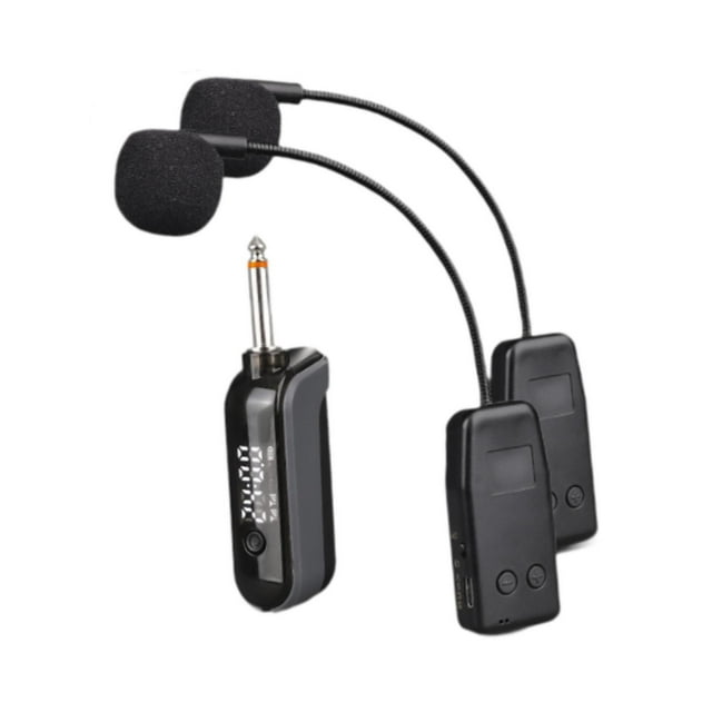 MERIGLARE Instrument Microphone Violin Pickup for Stage Performances Ukulele Musicians 2Pcs