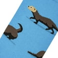 thumbnail image 4 of Cool Socks Sea Otters Fun Print Novelty Crew Socks for Women, Size 5-10, 4 of 6