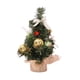 thumbnail image 1 of Cateissary mesita de noche Navidad Artificial Mini árbol Hotel PVC simulación de Navidad árboles falsos decoración Festival banquete decoración Kits de decoración para fiestas A-S09 Cateissary HA069270-03, 1 of 6