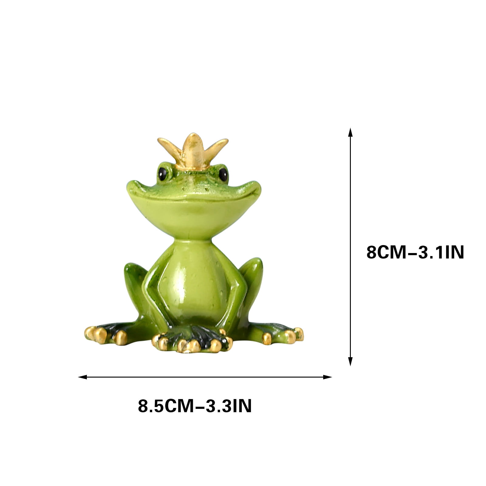 Frog Statue Garden Garden Decoration Layout Simulation Yoga Garden