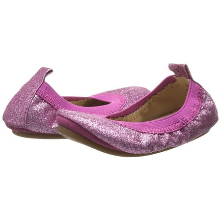 

Yosi Samra Glitter Pink Bendable Ballet Flat 7C
