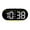 Black shell yellow l, variant on Alarm Clocks for Bedrooms LED large-character digital clock, date table clock, multi-function digital alarm clock