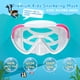 thumbnail image 5 of Kids Swim Mask 180° Snorkel Diving Mask, Anti-Fog Child Swim Goggles with Nose Cover No-Leak Swimming Goggles Anti-Shattered Lens for Youth 4-15, 5 of 5