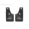 thumbnail image 1 of Weathertech Mud Flap 120011 Direct-Fit; Set of 2; Contoured; Without Logo; Black; Thermoplastic; QuickTurn Fastening System, 1 of 1