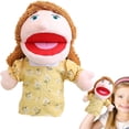 thumbnail image 5 of Family Hand Puppet School Family Puppet Interactive Show Puppet Role Play Toy Puppet With Removable Mouth Suitable For Children And Teenagers (Mom), 5 of 5