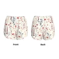 thumbnail image 5 of Lsque Wildflower Watercolor 3 Printed Women's Running Shorts with Liner Pockets,Elastic Quick Dry Workout Athletic Gym Yoga Shorts,Womens High Waist Shorts-X-Large, 5 of 9