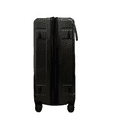 thumbnail image 3 of TRAVLR  Textured Print Medium (25") Hardside Luggage  Expandable,  Anti-Scratch, Mute Eight Wheels  Wheels and TSA Lock- Black, 3 of 6