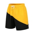 thumbnail image 3 of XINPING Men Plus Size Shorts Lightweight Floral Swim Trunks Quick Dry Beach Swimming Shorts with Pockets Stretch Fabric Beach Shorts Bathing Suits, 3 of 9