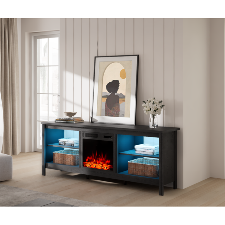Walmart Fireplace Tv Stand 75 Inch