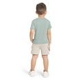 thumbnail image 6 of Champion Toddler Boys Graphic Tee and Cargo Shorts Set - Hedge Green - Size 3T, 6 of 6